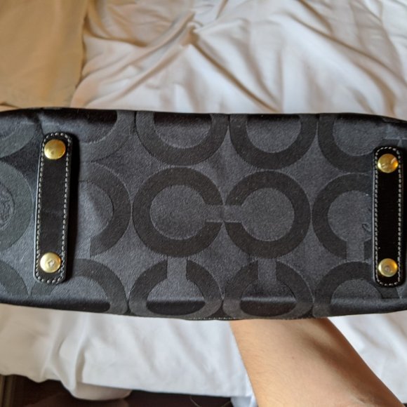 Coach Leather and Canvas Bag - Barely used - Picture 4 of 4